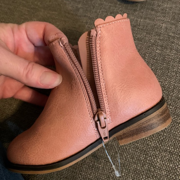 Cat & Jack Baby Toddler Girls Size  7 Boots - Picture 8 of 10